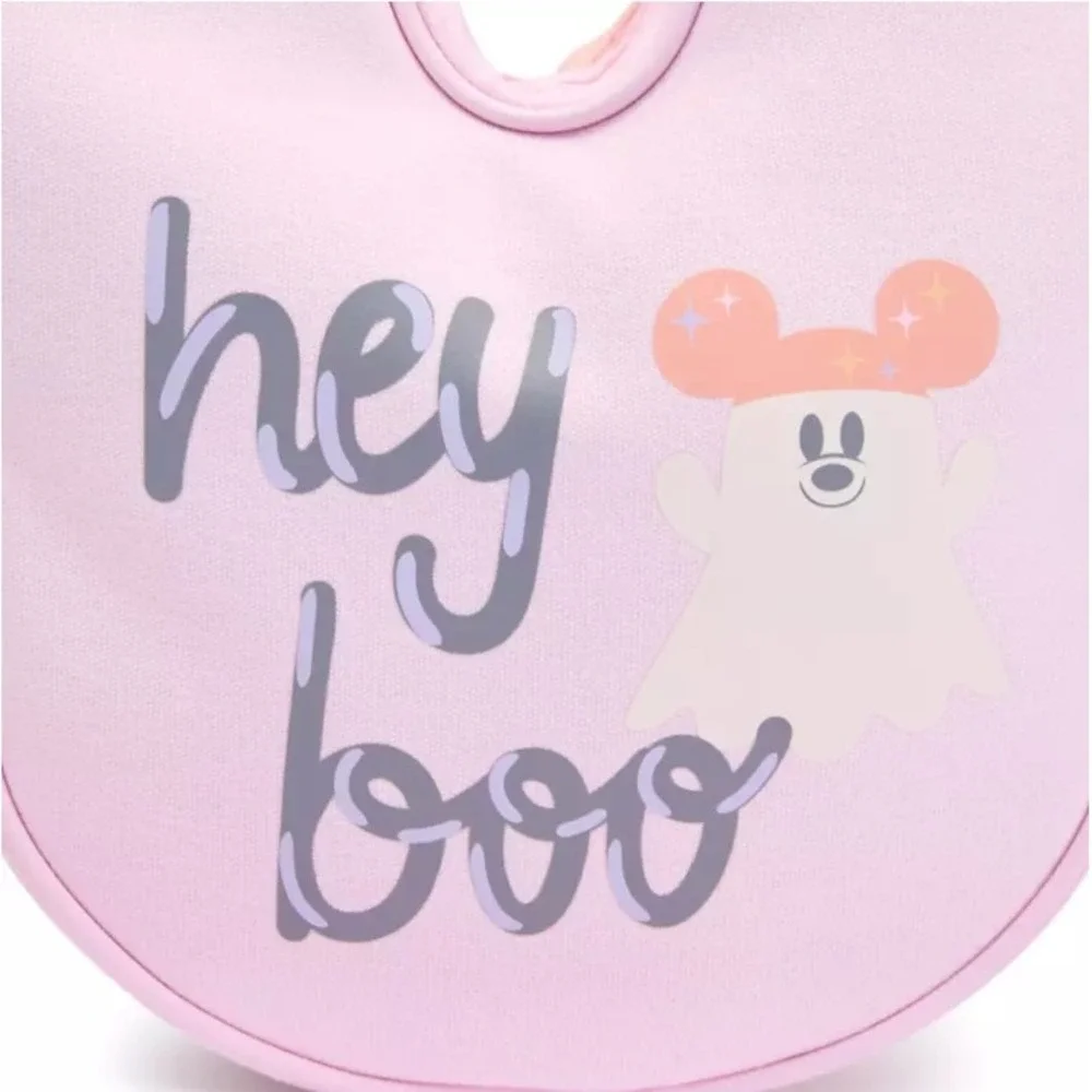 Disney Pumpkin Minnie Mouse Hey Boo Halloween Face Crossbody Pastel Tote Bag New